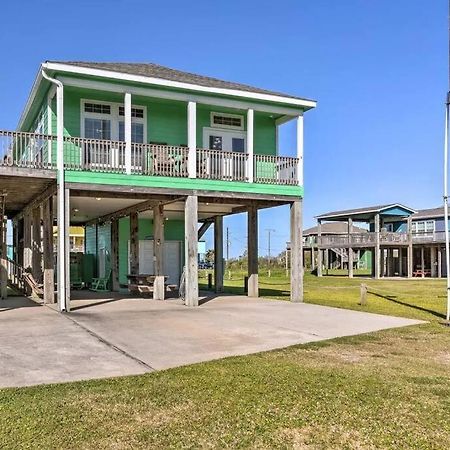 Coastal Heaven - Crystal Beach Relaxing Beach Home Bolivar Peninsula Exterior foto